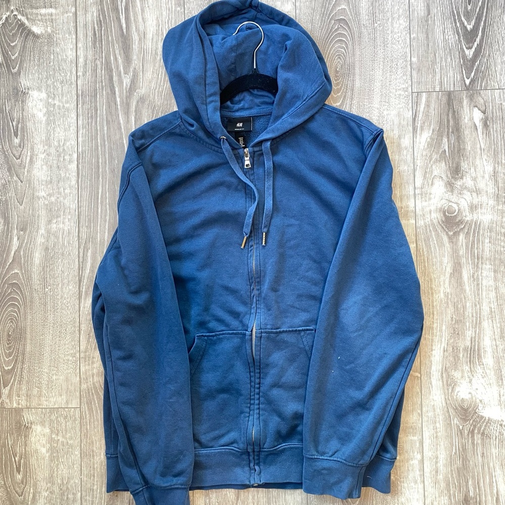 H&M Blue Hoodie Sweater  - Send Offers!